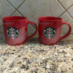 Starbucks Christmas 2024 Swirl Red
Coffee Mug 11 Fl oz Set Of 2